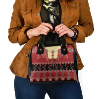 Portugal National Costume Shoulder Handbag Barcelos Rooster Patterns - Wonder Print Shop
