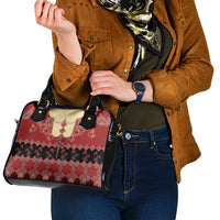Portugal National Costume Shoulder Handbag Barcelos Rooster Patterns - Wonder Print Shop