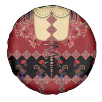 Portugal National Costume Spare Tire Cover Barcelos Rooster Patterns - Wonder Print Shop