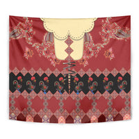 Portugal National Costume Tapestry Barcelos Rooster Patterns - Wonder Print Shop