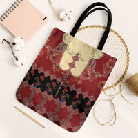 Portugal National Costume Tote Bag Barcelos Rooster Patterns - Wonder Print Shop
