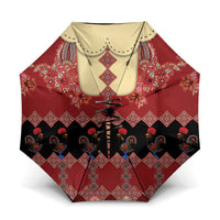 Portugal National Costume Umbrella Barcelos Rooster Patterns - Wonder Print Shop