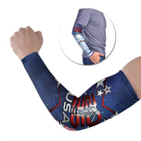 Custom United States Soccer Arm Sleeves American Flag Stars Trophy