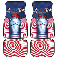 Custom United States Soccer Car Mats American Flag Stars Trophy