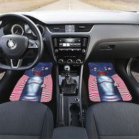 Custom United States Soccer Car Mats American Flag Stars Trophy