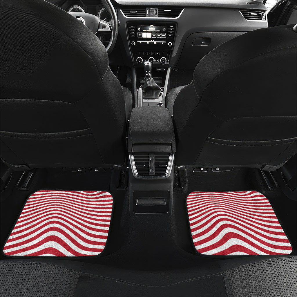 Custom United States Soccer Car Mats American Flag Stars Trophy