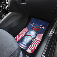 Custom United States Soccer Car Mats American Flag Stars Trophy