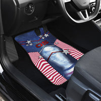 Custom United States Soccer Car Mats American Flag Stars Trophy