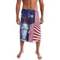 Custom United States Soccer Lavalava American Flag Stars Trophy