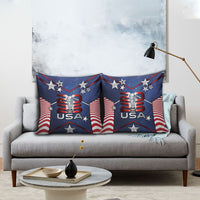 United States Soccer Pillow Cover American Flag Stars Trophy