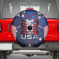 United States Soccer Spare Tire Cover American Flag Stars Trophy
