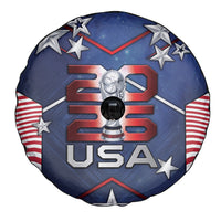 United States Soccer Spare Tire Cover American Flag Stars Trophy