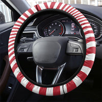 United States Soccer Steering Wheel Cover American Flag Stars Trophy