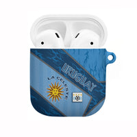 Uruguay Football AirPods Case Sun Of May Symbol Unique Style