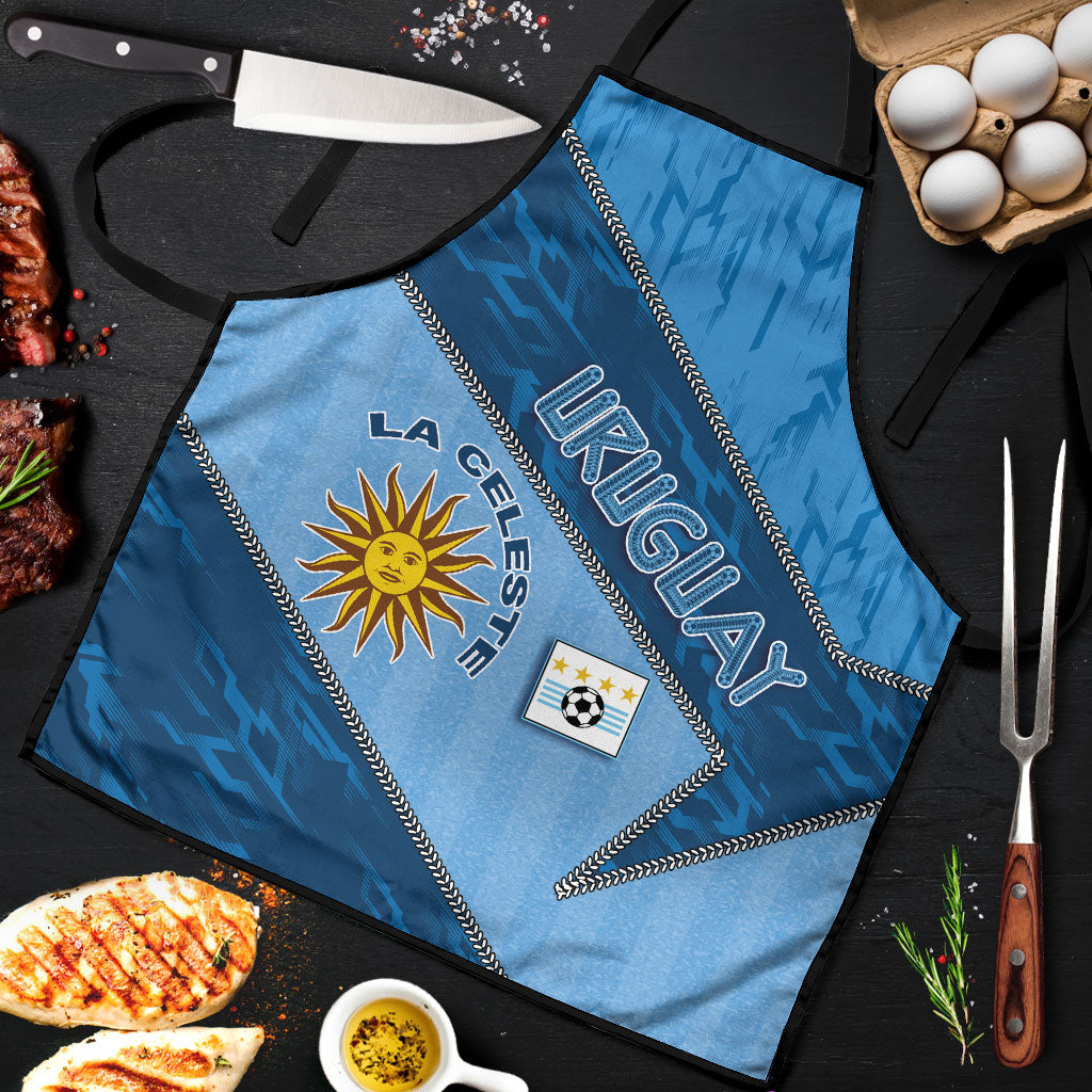 Uruguay Football Apron Sun Of May Symbol Unique Style