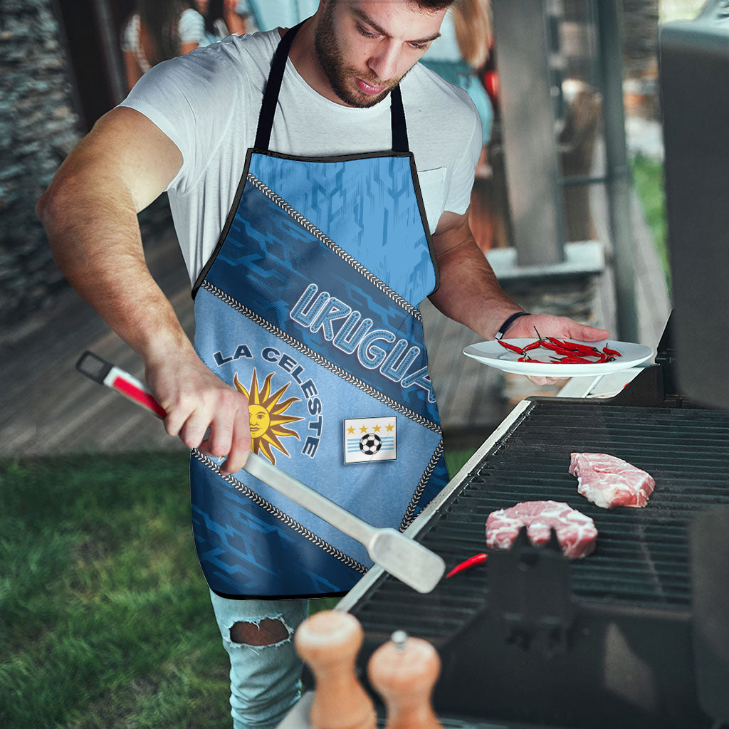 Uruguay Football Apron Sun Of May Symbol Unique Style