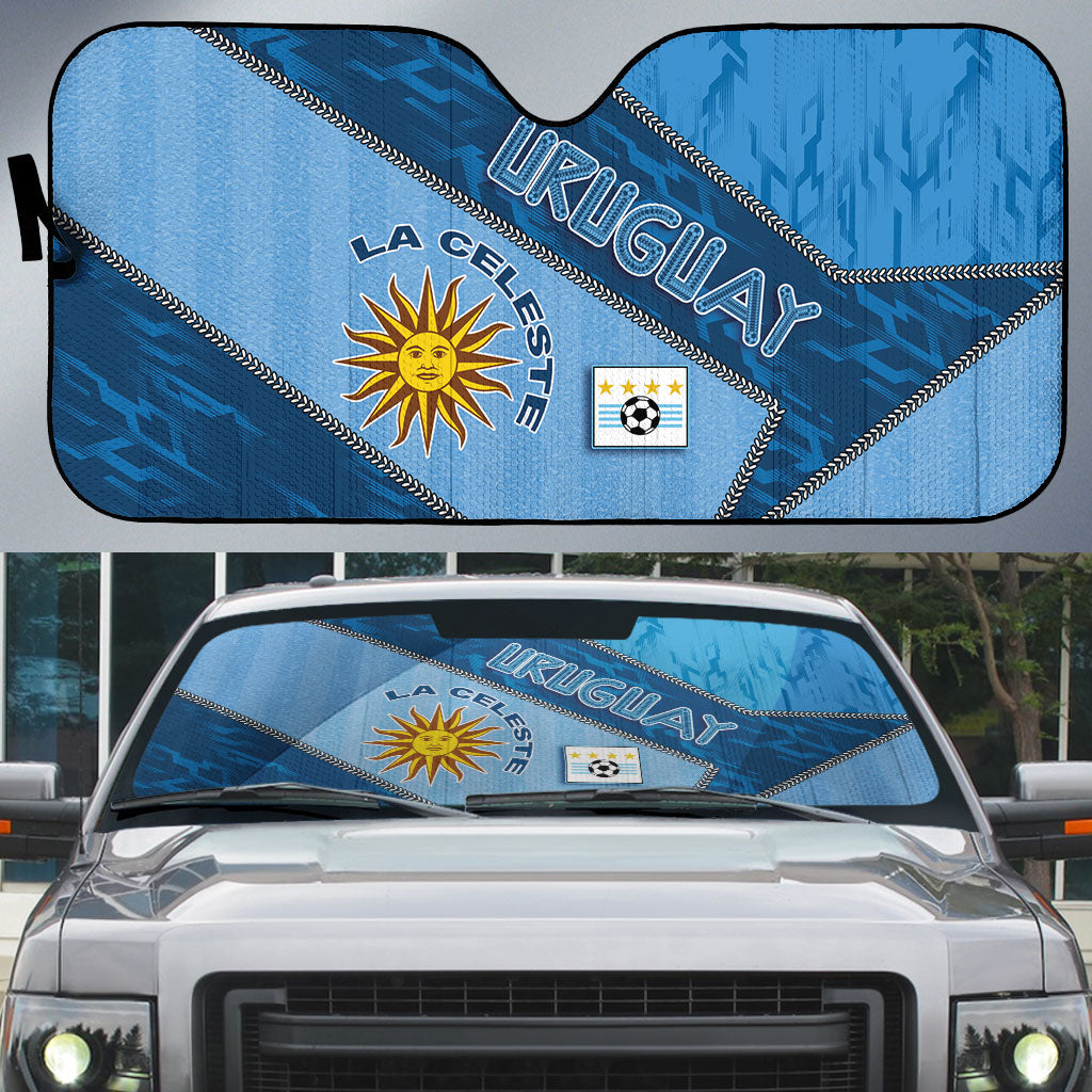 Uruguay Football Auto Sun Shade Sun Of May Symbol Unique Style