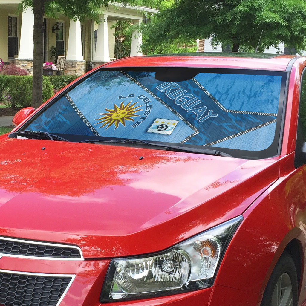 Uruguay Football Auto Sun Shade Sun Of May Symbol Unique Style