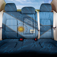 Uruguay Football Back Car Seat Cover Sun Of May Symbol Unique Style