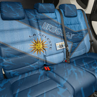 Uruguay Football Back Car Seat Cover Sun Of May Symbol Unique Style