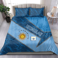 Uruguay Football Bedding Set Sun Of May Symbol Unique Style