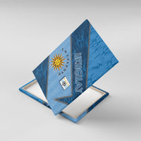 Uruguay Football Canvas Wall Art Sun Of May Symbol Unique Style