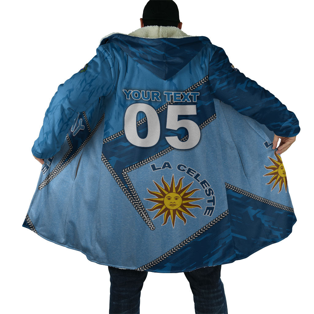 Custom Uruguay Football Cloak Sun Of May Symbol Unique Style