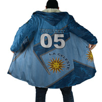 Custom Uruguay Football Cloak Sun Of May Symbol Unique Style