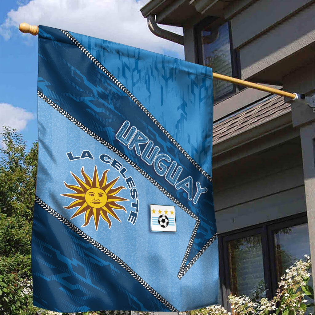 Uruguay Football Garden Flag Sun Of May Symbol Unique Style