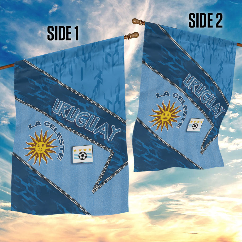 Uruguay Football Garden Flag Sun Of May Symbol Unique Style