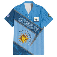 Custom Uruguay Football Hawaiian Shirt Sun Of May Symbol Unique Style