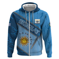 Custom Uruguay Football Hoodie Sun Of May Symbol Unique Style