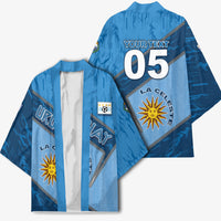 Custom Uruguay Football Kimono Sun Of May Symbol Unique Style