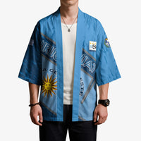 Custom Uruguay Football Kimono Sun Of May Symbol Unique Style