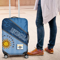 Uruguay Football Luggage Cover Sun Of May Symbol Unique Style