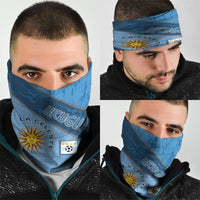 Uruguay Football Neck Gaiter Sun Of May Symbol Unique Style
