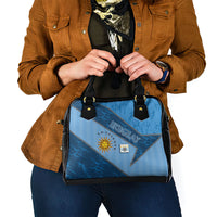 Uruguay Football Shoulder Handbag Sun Of May Symbol Unique Style