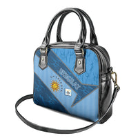 Uruguay Football Shoulder Handbag Sun Of May Symbol Unique Style