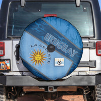 Uruguay Football Spare Tire Cover Sun Of May Symbol Unique Style