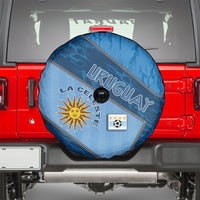 Uruguay Football Spare Tire Cover Sun Of May Symbol Unique Style