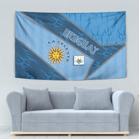 Uruguay Football Tapestry Sun Of May Symbol Unique Style
