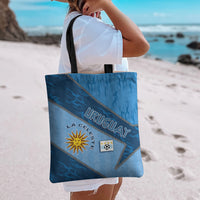 Uruguay Football Tote Bag Sun Of May Symbol Unique Style