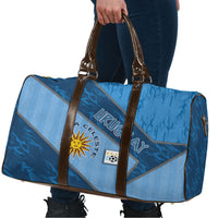 Uruguay Football Travel Bag Sun Of May Symbol Unique Style