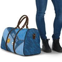 Uruguay Football Travel Bag Sun Of May Symbol Unique Style