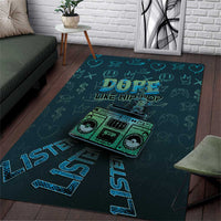 Dope Like Hip Hop Area Rug Hiphop Graffiti Style - Wonder Print Shop
