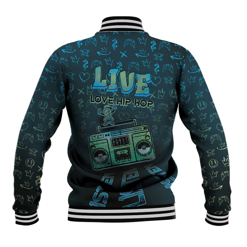Dope Like Hip Hop Baseball Jacket Hiphop Graffiti Style - Wonder Print Shop