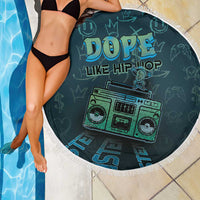 Dope Like Hip Hop Beach Blanket Hiphop Graffiti Style - Wonder Print Shop