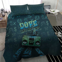 Dope Like Hip Hop Bedding Set Hiphop Graffiti Style - Wonder Print Shop