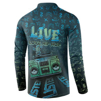 Dope Like Hip Hop Button Sweatshirt Hiphop Graffiti Style - Wonder Print Shop