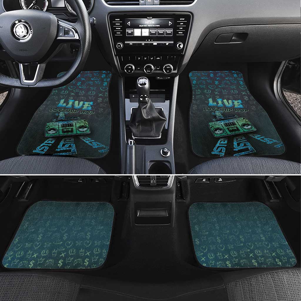 Dope Like Hip Hop Car Mats Hiphop Graffiti Style - Wonder Print Shop